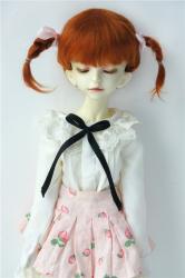 Lovely Twin Tail Mohair BJD Doll Wigs JD540