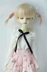 Lovely Twin Tail Mohair BJD Doll Wigs JD540