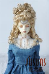 Long Curly Synthetic Mohair BJD Doll Wig JD542