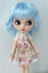 Lady Short Curly BJD Doll Wigs Synthetic Mohair JD260