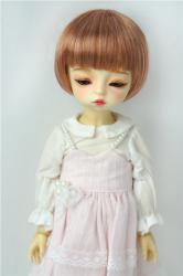 Lovely Short Cut Doll Wigs Synthetic Mohair JD256