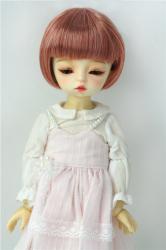 Lovely Short Cut Doll Wigs Synthetic Mohair JD256