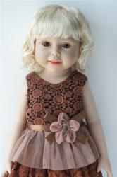 Lady Short Curly BJD Doll Wigs Synthetic Mohair JD260