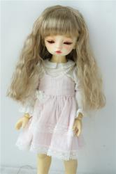 Lovely Curly BJD Synthetic Mohair Doll Wigs JD402
