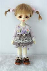 Lovely Twin Tail Mohair BJD Doll Wigs JD540