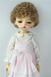 New Arrival Lovely Short Curly Mohair Doll Wigs JD574