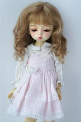 Fashion Air Bang BJD Curly Mohair Doll Wigs JD604