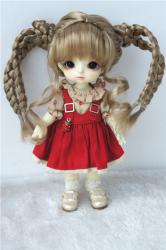 Lovely BJD Braids Synthetic Mohair Doll Wigs JD617