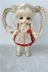 Lovely BJD Braids Synthetic Mohair Doll Wigs JD617