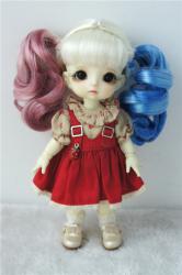 Hand Dryed BJD Synthetic Mohair Doll Wig  JD632