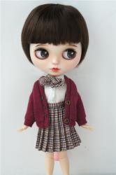 Short Cut Doll Wig Synthetic Mohair JD025