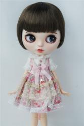 Lovely Short Cut Doll Wigs Synthetic Mohair JD256