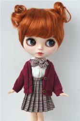 Lovely DoubCircle Concentric Tail Synthetic Mohair Doll Wigs JD301