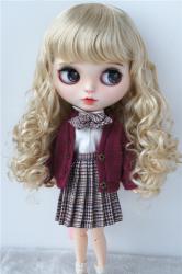 Long Curly Synthetic Mohair BJD Doll Wig JD311