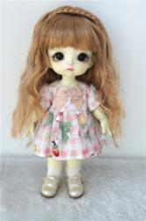 Newest Short curly BJD Synthetic Mohair Doll Wig  JD633