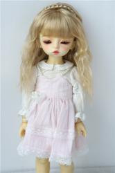 Newest Short curly BJD Synthetic Mohair Doll Wig  JD633