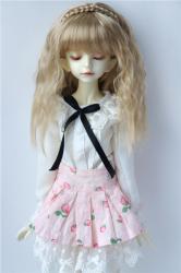 Newest Short curly BJD Synthetic Mohair Doll Wig  JD633