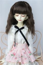 Newest Short curly BJD Synthetic Mohair Doll Wig  JD633