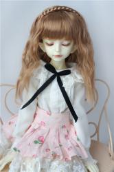 Newest Short curly BJD Synthetic Mohair Doll Wig  JD633