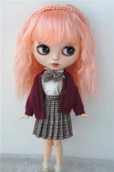 Newest Short curly BJD Synthetic Mohair Doll Wig  JD633