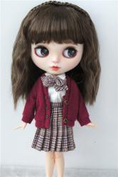Newest Short curly BJD Synthetic Mohair Doll Wig  JD633
