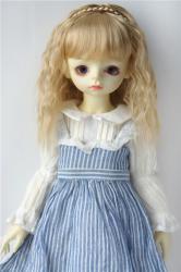 Newest Short curly BJD Synthetic Mohair Doll Wig  JD633