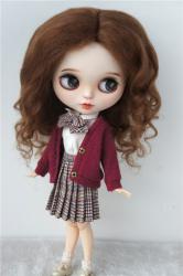 Lovely Curly BJD Long Mohair Doll Wig JD039