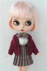 Lovely Short Cut Doll Wigs Synthetic Mohair JD256