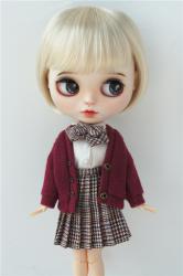 Lovely Short Cut Doll Wigs Synthetic Mohair JD256