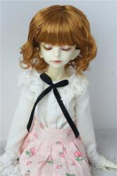 Lady Short Curly BJD Doll Wigs Synthetic Mohair JD260