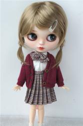 Lovely Double Braids BJD Synthetic Mohair Wigs JD509