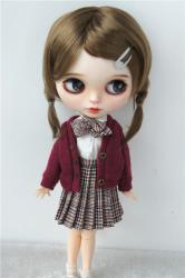 Lovely Double Braids BJD Synthetic Mohair Wigs JD509