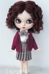 Fashion Curly BJD Synthetic Mohair Doll Wig JD001