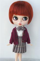 Short Cut BJD Synthetic Mohair Doll Wig JD019