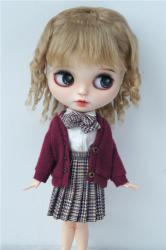 Long Soft Wave BJD Mohair Doll Wigs JD178