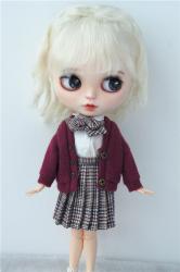Long Soft Wave BJD Mohair Doll Wigs JD178
