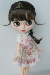 Pretty lady braid BJD doll wigs synthetic mohair JD413