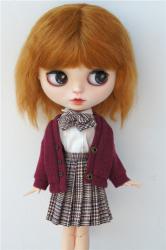 Fashion Short Cut Bobo BJD Mohair Doll Wig JD615