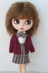 Fashion Short Cut Bobo BJD Mohair Doll Wig JD615