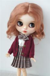 Pretty Curly Long BJD Mohair Doll Wigs JD621