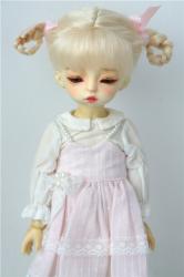 Lovely Twin Tail  BJD Mohair Wigs JD646