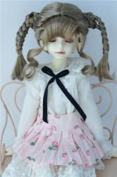 Lovely BJD Braids Synthetic Mohair Doll Wigs JD617
