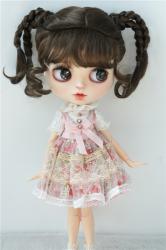 Lovely BJD Braids Synthetic Mohair Doll Wigs JD617