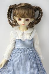 Lovely BJD Braids Synthetic Mohair Doll Wigs JD617