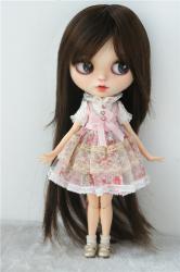 Long Straight BJD Kanekalon Fiber Doll Wigs  JD106