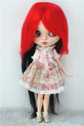 Long Straight BJD Kanekalon Fiber Doll Wigs  JD106