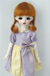 Fashionable Short Braid BJD Mohair Doll Wigs JD143