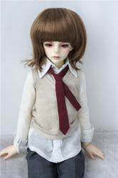 Full Bangs Short Wave BJD Synthetic Mohair Doll Wigs JD190