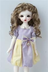 Long Curly Synthetic Mohair BJD Doll Wigs JD276