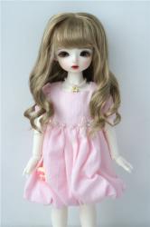 Pretty curly BJD Synthetic Mohair Doll Wig  JD627
